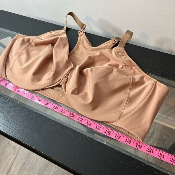 Glamorise Women's Front Closure Wonderwire Full Coverage Bra Size 48DD NWOT - Picture 7 of 8